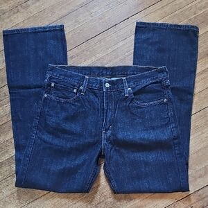 Levi's Dark Blue Straight Jeans